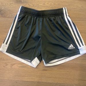 Adidas athletic shorts.